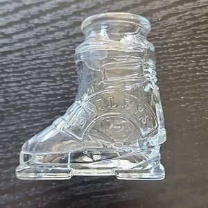 Baileys glass snow boot shot glass